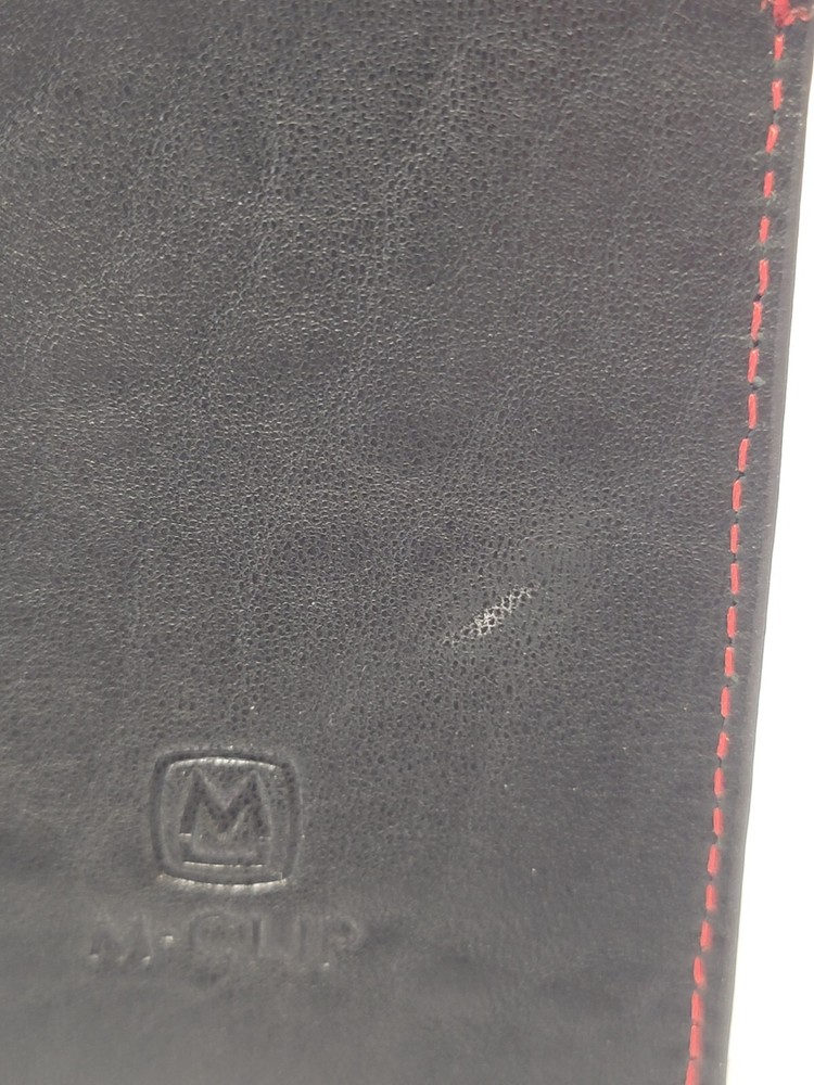 Black Leather RFID Case