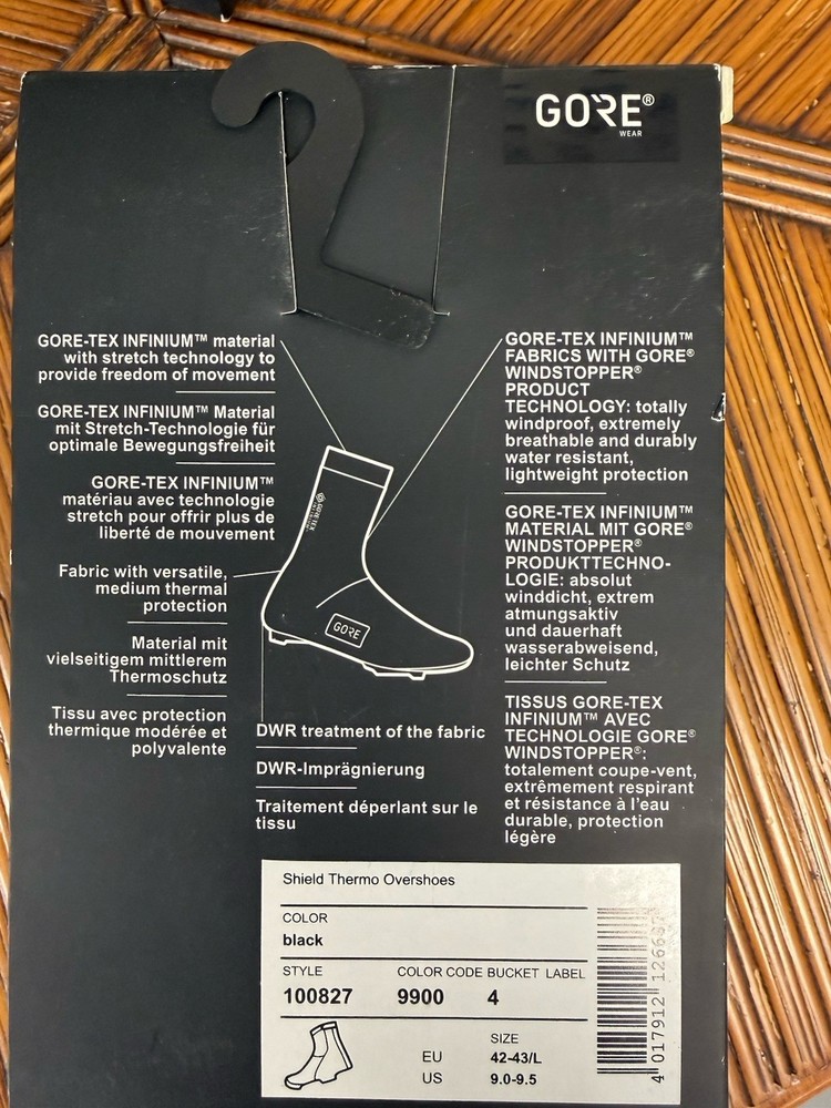 GORE WEAR SHIELD THERMO OVERSHOES