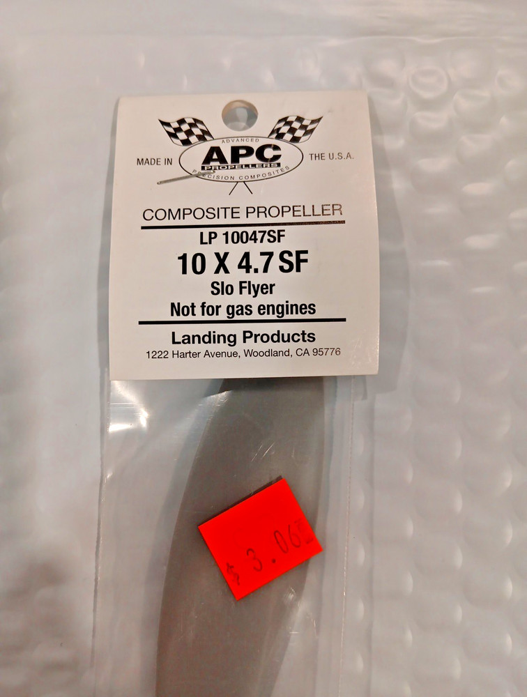 APC C-2 PROPELLER NEW! 10 X 4.7 SF