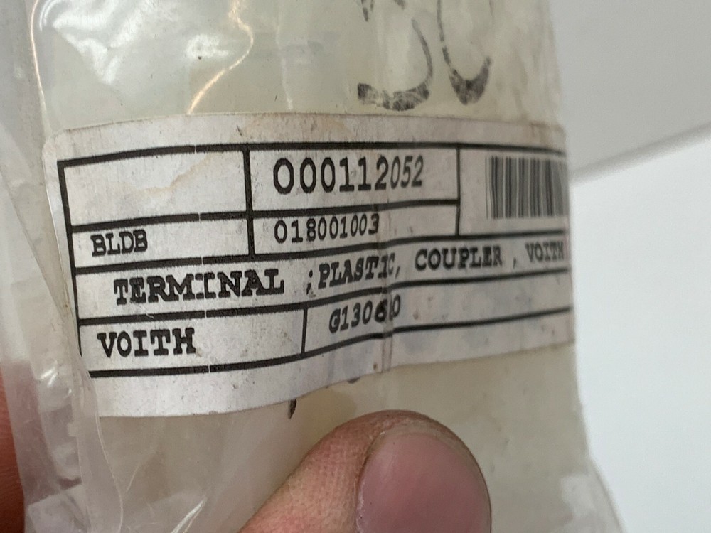 (50-Pack) Voith G130680 Plastic Coupler for Terminal
