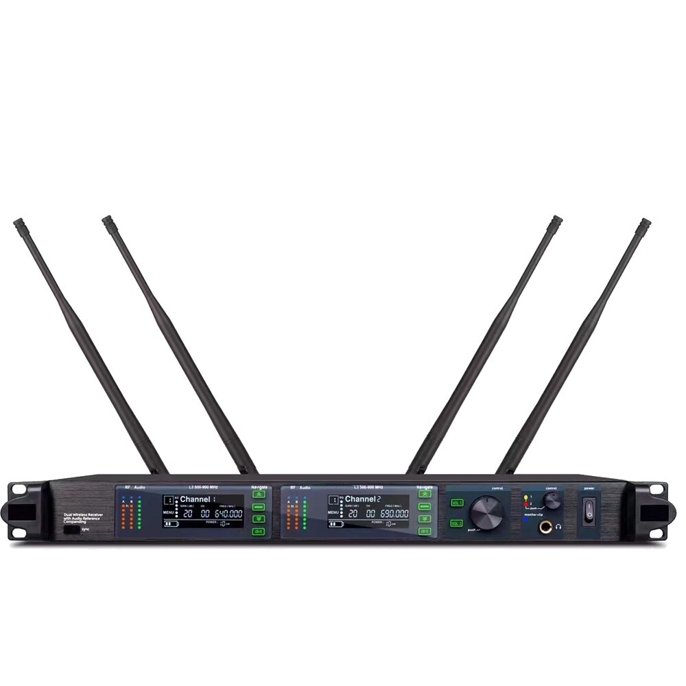 AD4D KSM8 Metal Silver Handheld Wireless Microphone System High Quality