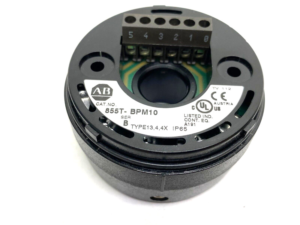 Allen Bradley 855T-BPM10 Ser. B Stack Light Base Module Type 13,4,4X IP65