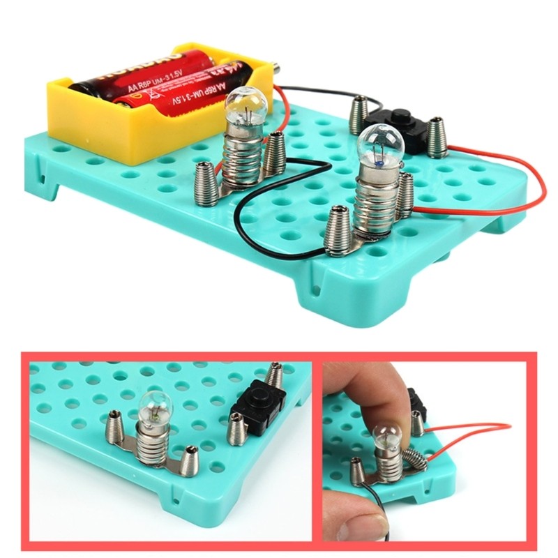 Series and Parallel Circuit Experiment Electronics Experiment Circuit Device