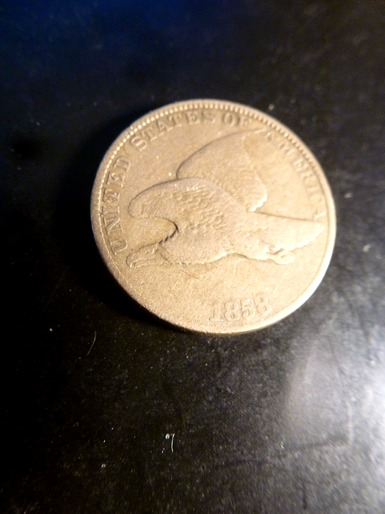 Flying Eagle Cent 1858 VG/VG+ #10