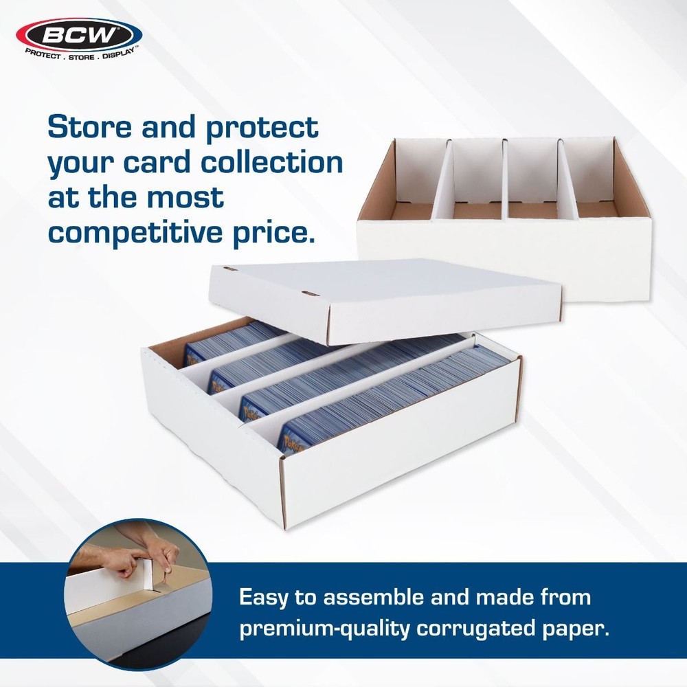 1 BCW 3200 count Monster Card Storage Box