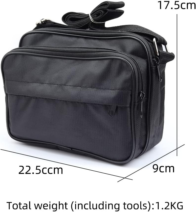 FTTH Fiber Optic Cold Connection Assembly Termination Tools Kit Bag with Visual