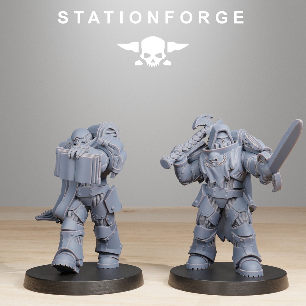 The Socratis Reverends from Station Forge 32mm