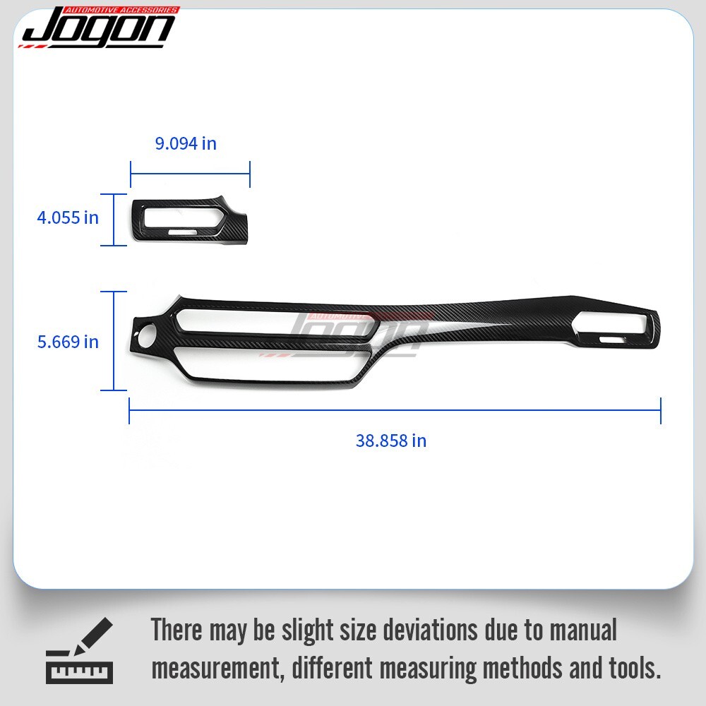 For Acura Integra Type S Hatchback 2023-2025 Carbon Console Dashboard Panel Kits