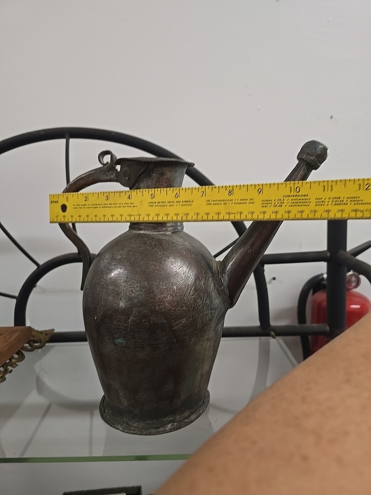 Antique 1800s Turkish Middle Eastern Copper Vessel