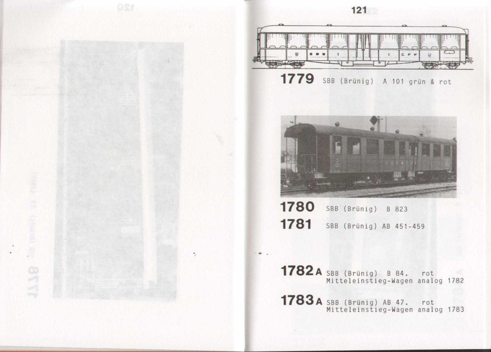 catalog HRF model railway studio 1989 - models in production D dd