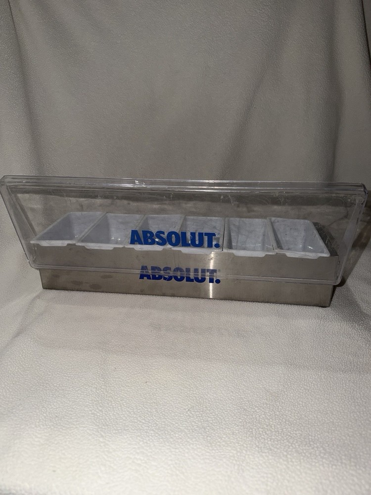 Absolut Vodka Brand Bar Condiment Holder