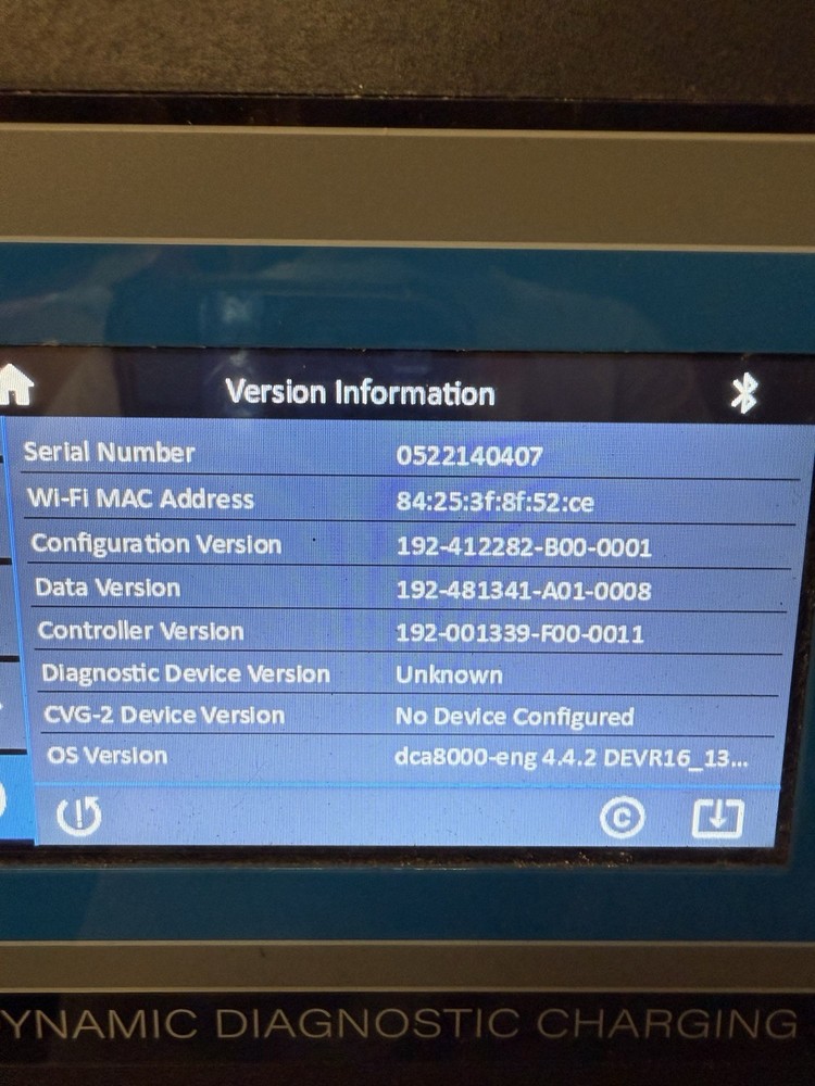 Midtronics DCA-8000 Dynamic Diagnostic Charging System Not Fully TESTED