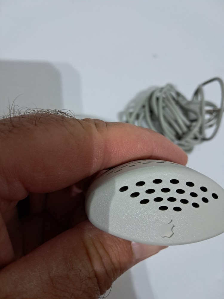 Vintage Apple Macintosh Computer Plain Talk Microphone 590-0670, PowerPC Quadra
