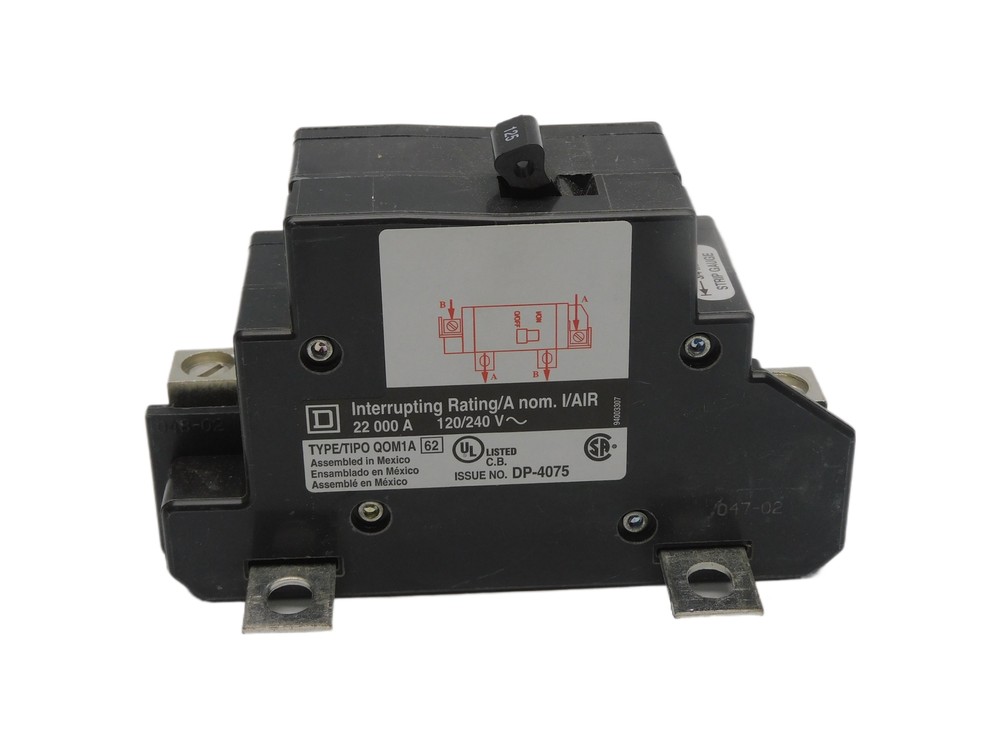 SQUARE D QOM125VHCP 240V 125A NSMP