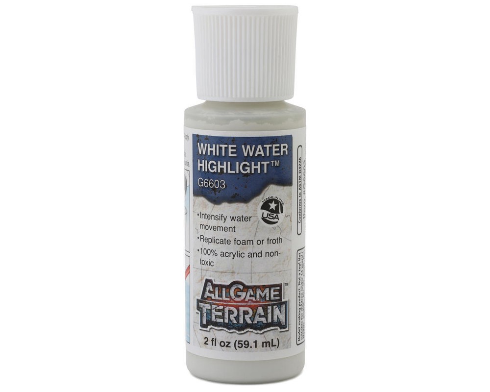 All Game Terrain White Water Highlight (2oz) [AGTG6603]