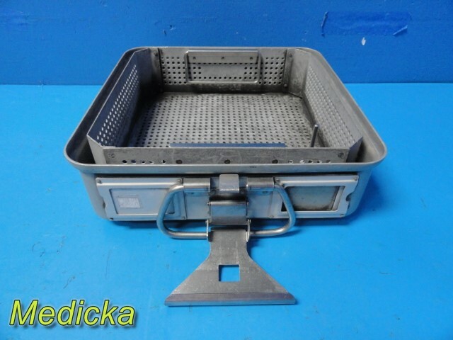 Case Medical Sterilization Container W/ Lid & Basket ~ 28676