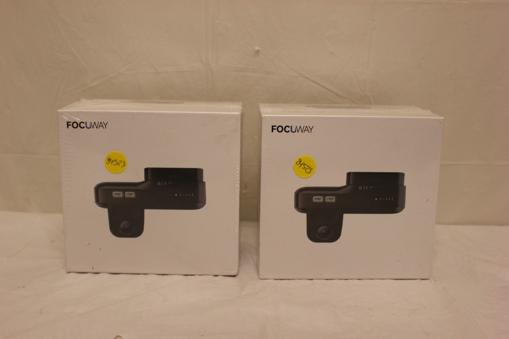 FOCUWAY DUAL Dash Cam Front Inside for Car - 4G LTE Security Cam D2
