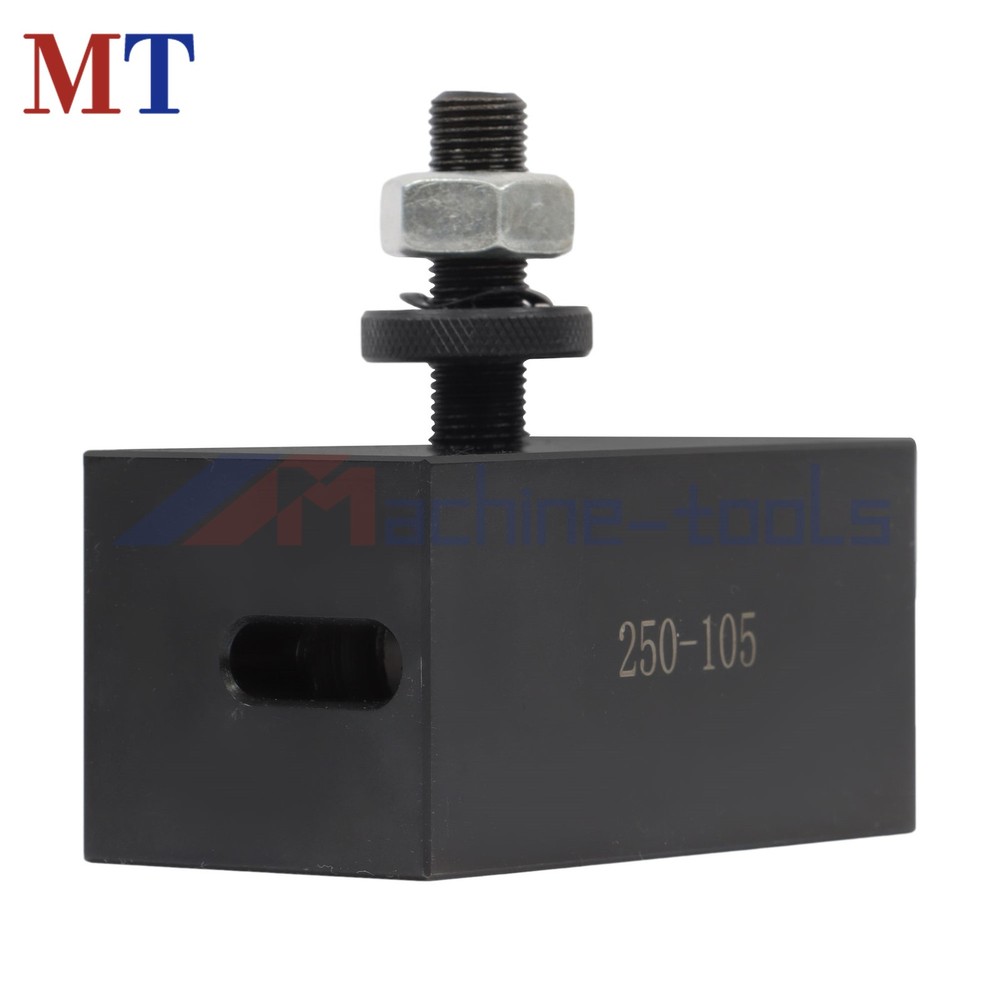 AXA 250-105 Morse Taper #2 Holder With #5 Tool Post Quick Release