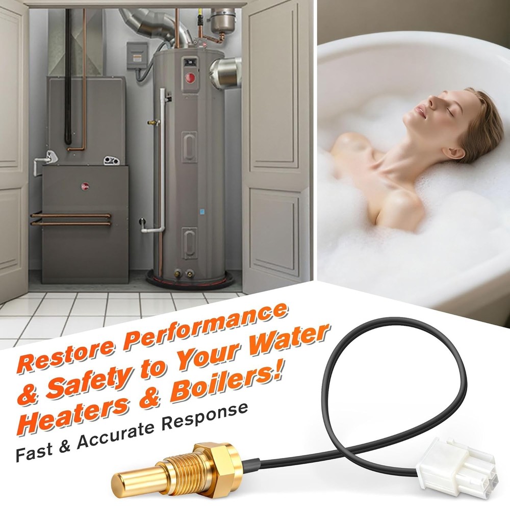 Water Heater Chamber Sensor Compatible with Rheem AP19299 Ultra Low Nox Tankless