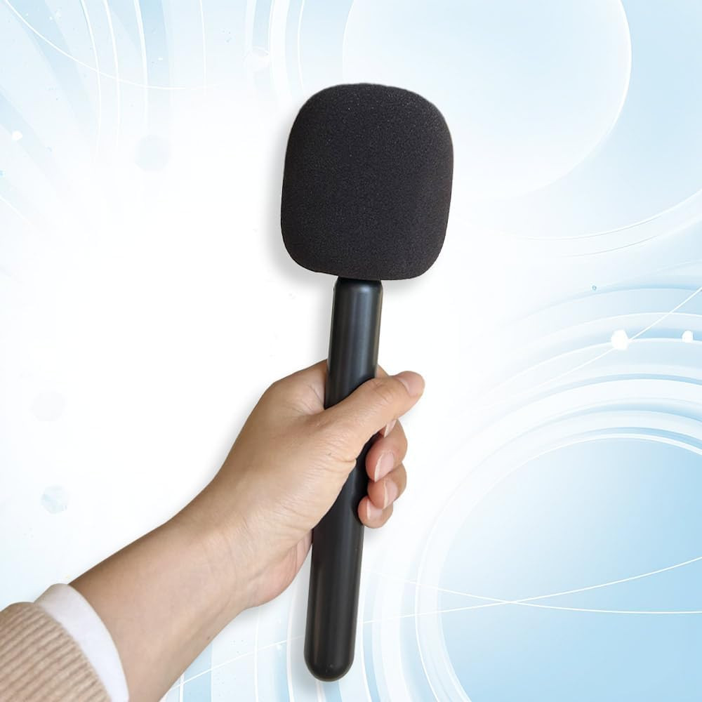 QJYTH Mic Holder Adapter for Dji Mic 1/2 / Mini, Microphone Handle Handheld Comp