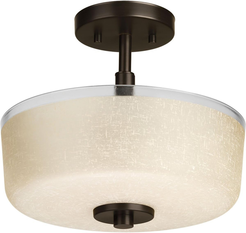 Alexa Collection Two-Light 12-1/4'' Semi-Flush