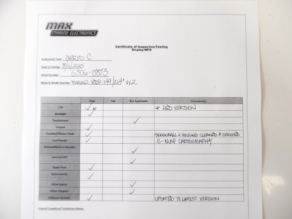 Furuno RDP-149 *LED Version* NAVnet VX2 *Tested, Updated*
