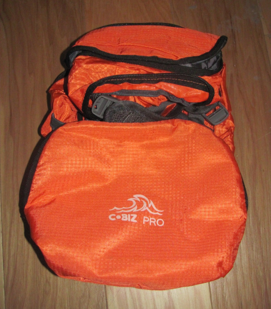 Packable Backpack 30 Liter Waterproof Daypack by Cobiz Pro. VG Preowned. Orange