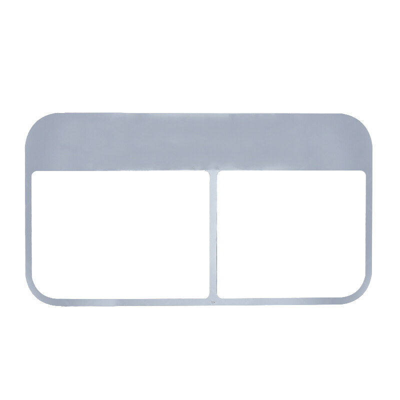 Peterbilt 379 Sleeper Side Window Chopped Trim Pair # 14321