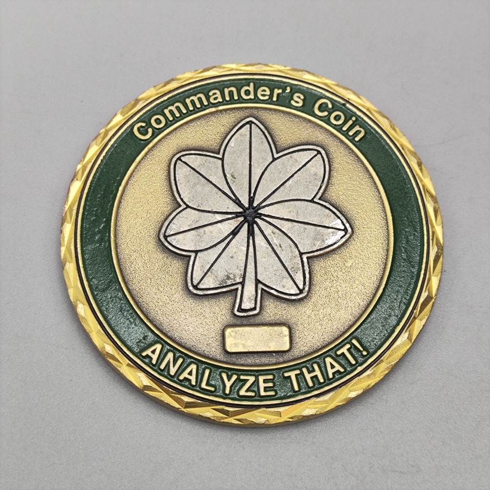 Signals Analysis Squadron Commander Challenge Coin