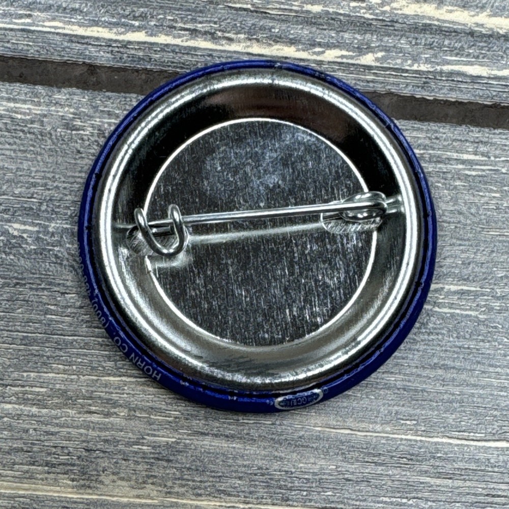 Vintage Pin Round Button Blue Whie ‘Elect Distel State Representative’ 1.5”
