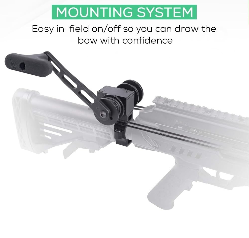 Power Draw Rope Cranking Device