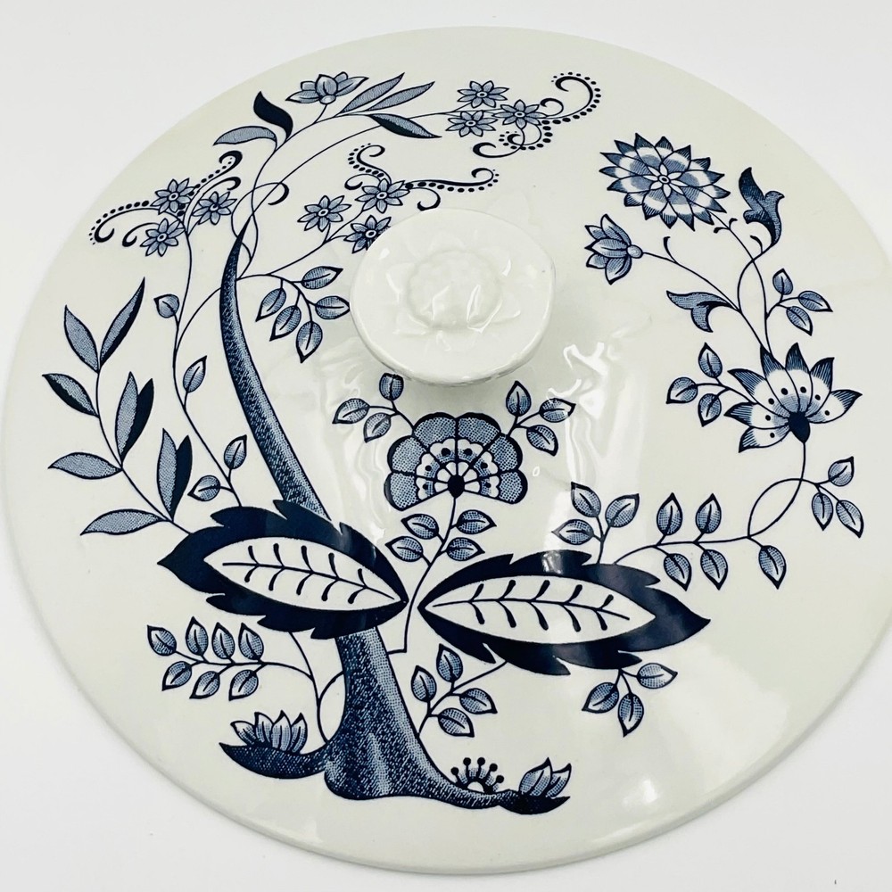 Enoch Blue Onion Dinnerware Lid - Replacement