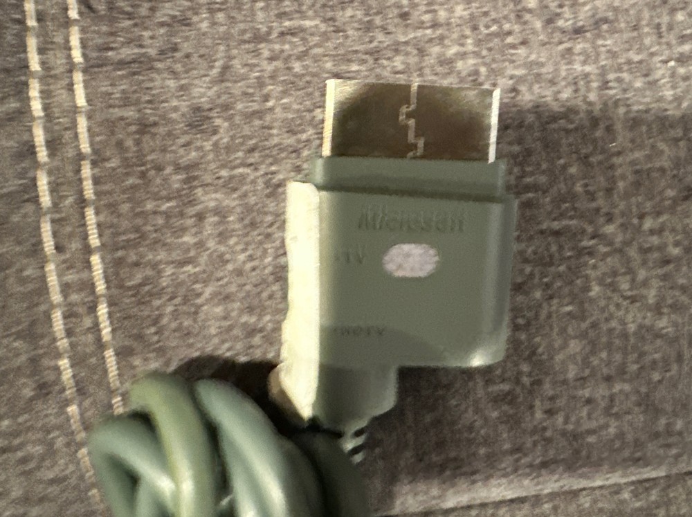 Official Microsoft Xbox 360 Audio Video AV Component HD Cable Cord! ~ Authentic!