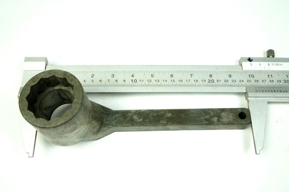 1 11/16" Electrical Box Deep Socket Wrench, Insuated offset single head 12 Pt