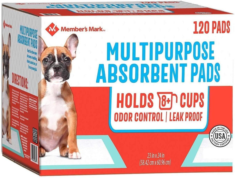 Pet Training Pads, 23 x 24-2 pack Total 240 Count