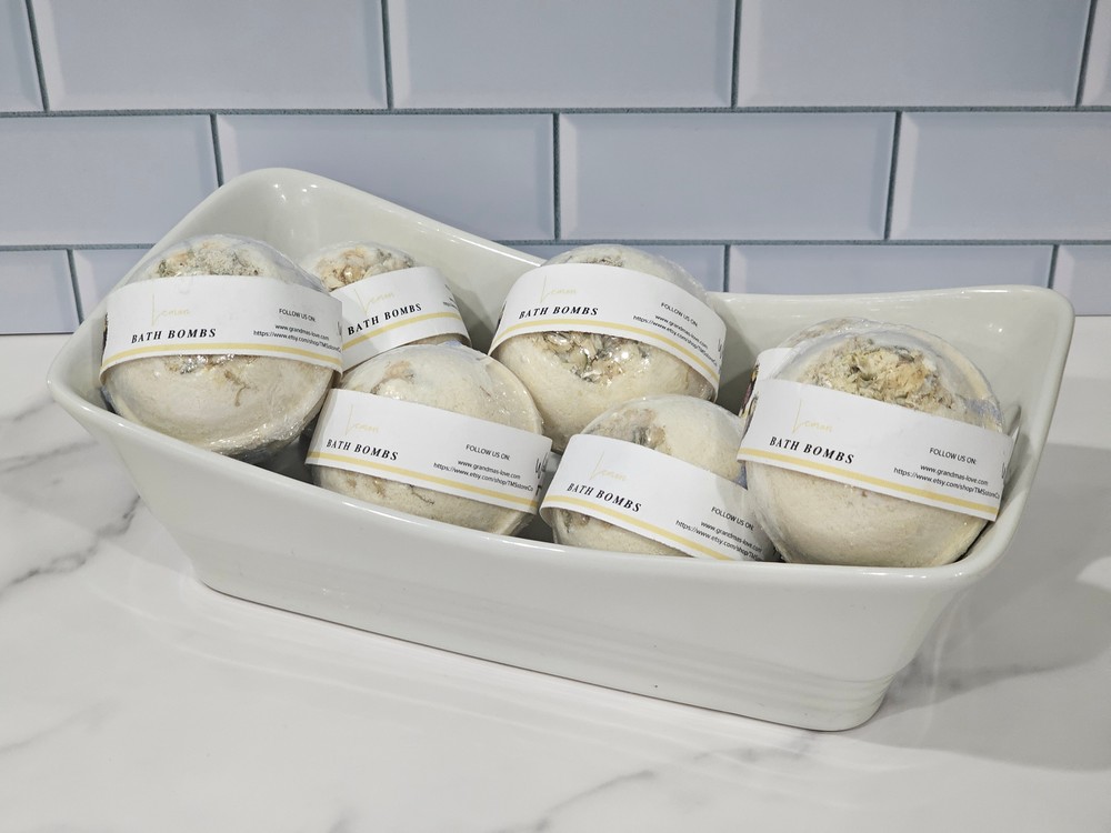 Lemon Bath Bombs