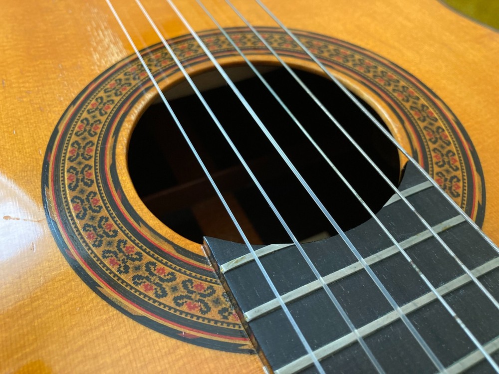 Sakazo Nakade 2000SS classical guitar 1971 – solid, braz rw, carved, signed