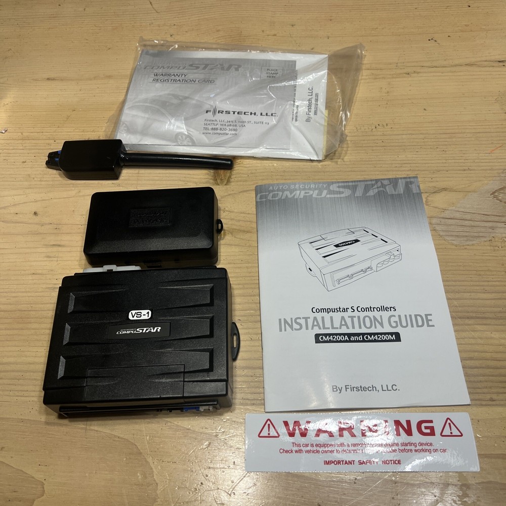 vintage VS1-1  with Paperwork instructions A212 control module Compustar