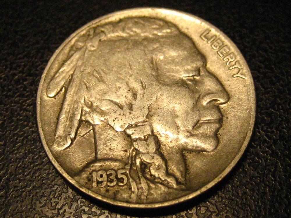 1935-P Buffalo Nickel