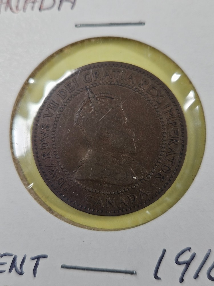 COIN - CANADA - 1 CENT 1910