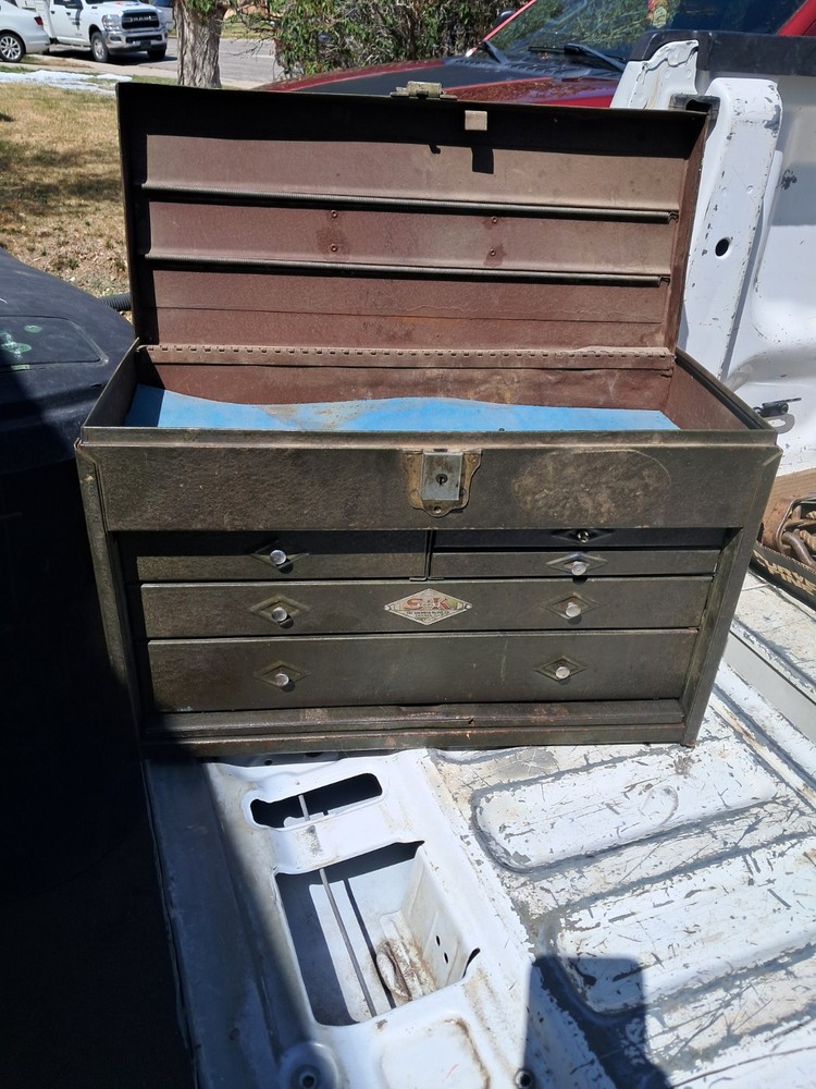 Vintage SK Tools 5 Drawer Mechanic Tool Box