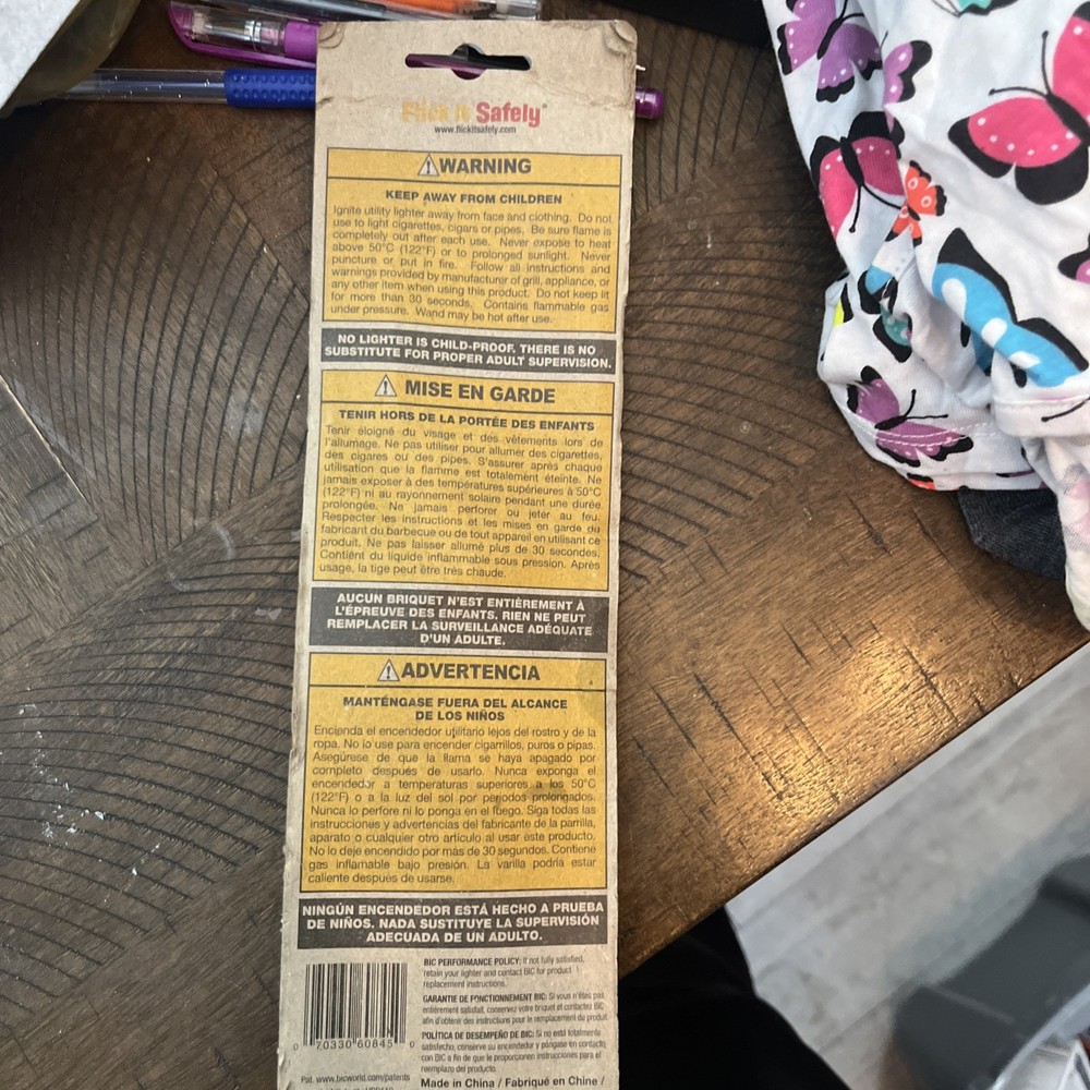 1 Bic Multi-Purpose Classic Edition Lighter Random Color Unless Requested