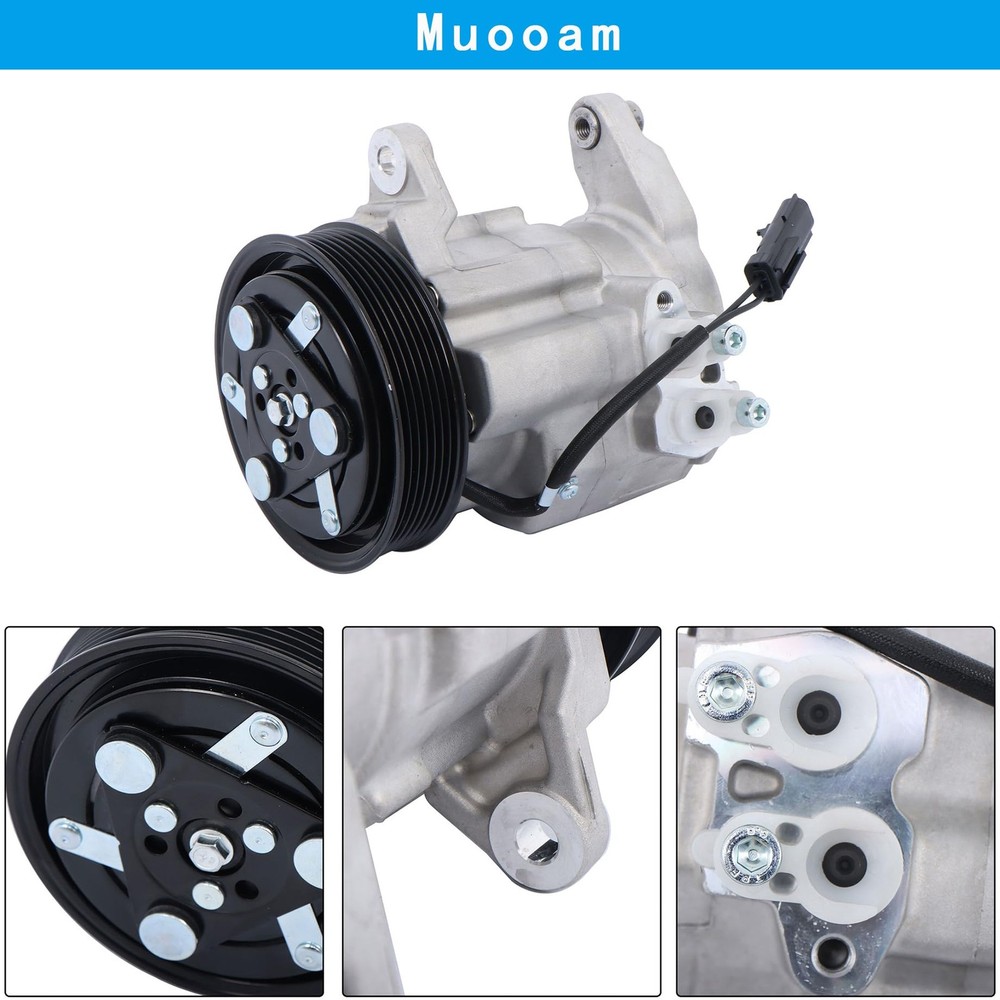 A/C Compressor with Clutch 1500 2003-2008 V8 5.7L