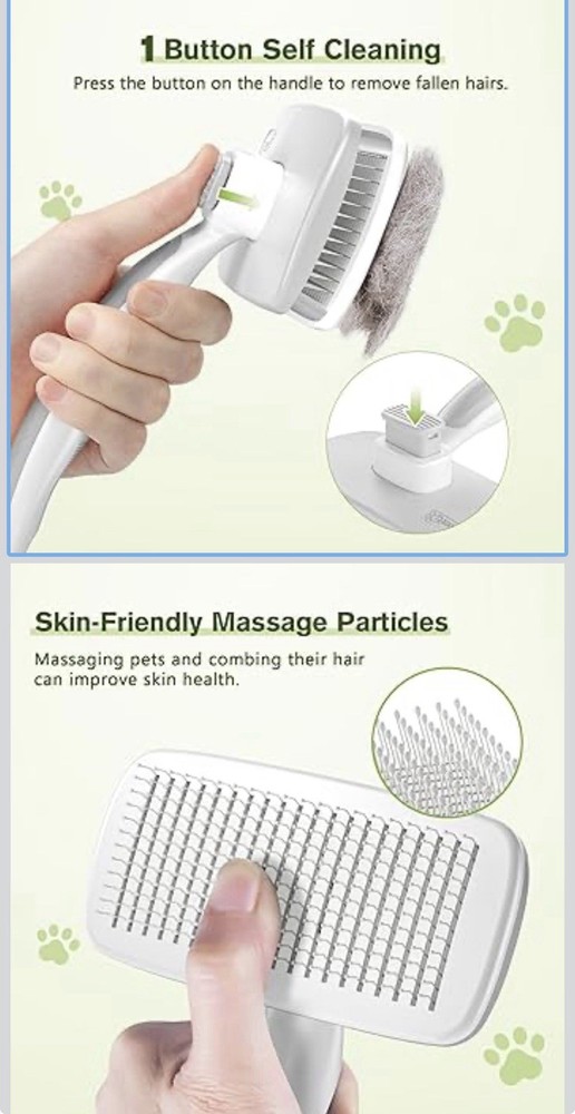 Self- Cleaning Slicker Pet Brush