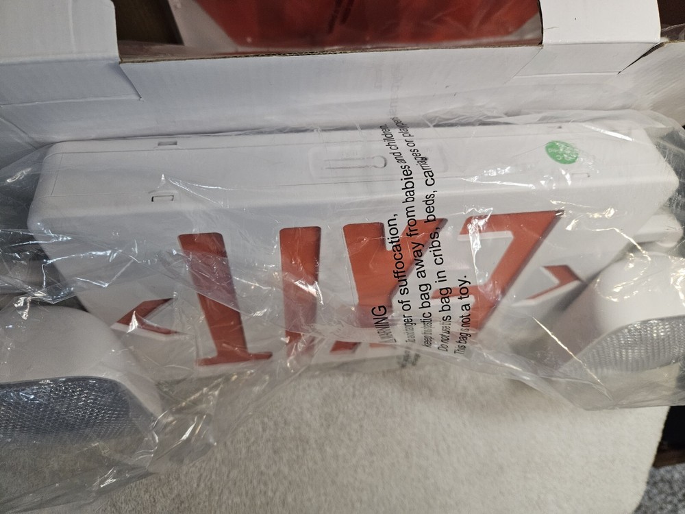 TANLUX Red Exit Sign with Emergency Lights, LED Emergency Exit Light