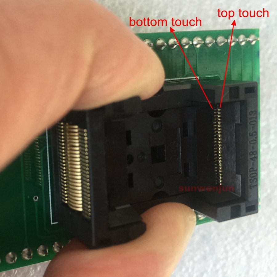 TSOP48 adapter kit/ adaptor/ IC socket only for stager VS4800 programmer
