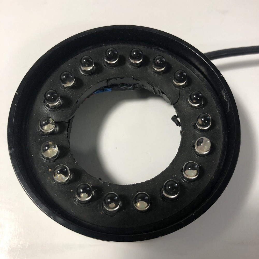 August Technology LED Ring Light Ultra Light RL01B-00AA 12VDC Input