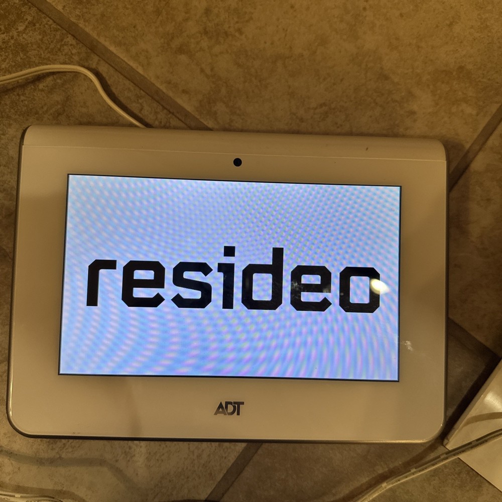 ADT Command Smart Security Panel Touchscreen Alarm Control White