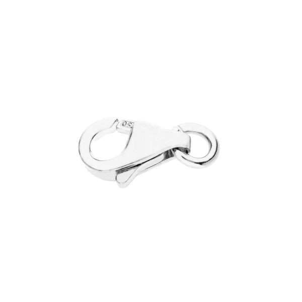 18K White Gold Lobster Clasp