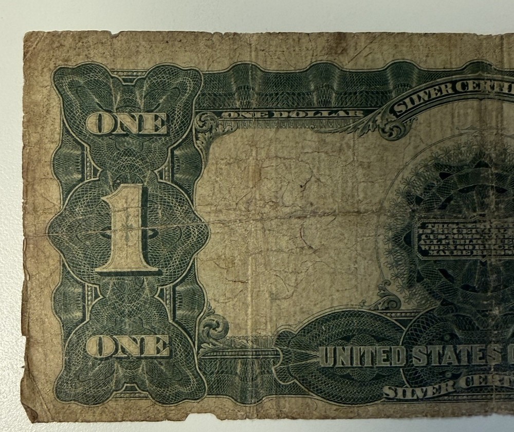 1899 $1 Black Eagle Silver Certificate VG
